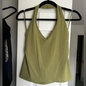 AE Green Halter Top